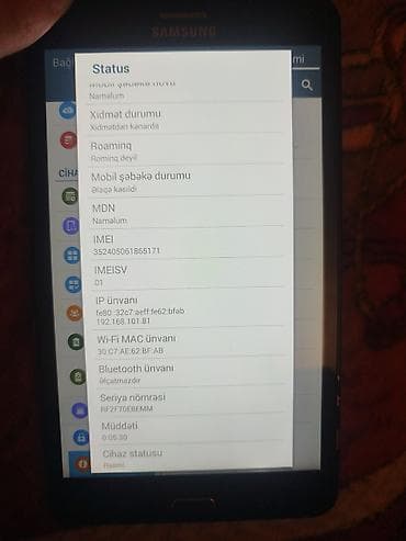 samaung a10s: Samsung Galaxy Tab 4 7.0 (SM‑T231) planşet - Ekran: 7.0 düym, TFT - — 4