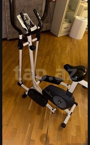 Спорт и хобби: Bu elliptik trenajor həm velosiped, həm də addımlama funksiyalarını — 1