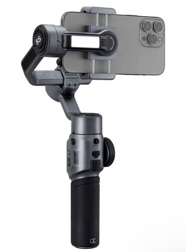dji osmo mobile: Zhiyun Smooth 5S Smartfon Gimbal Stabilizatoru – Combo Set Yep yeni — 3