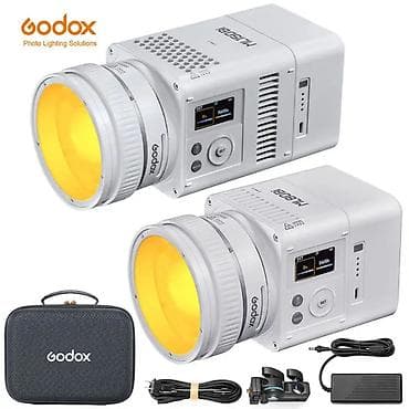 video light: Godox ML80Bi – kompakt, modullu, iki rəng temperaturlu COB LED işıq — 1