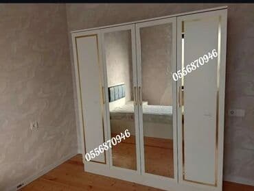 metbex şkafı: Yeni, Açılan, 3 qapılı Düz dolab, Qarderob, paltar dolabı, Azərbaycan — 3