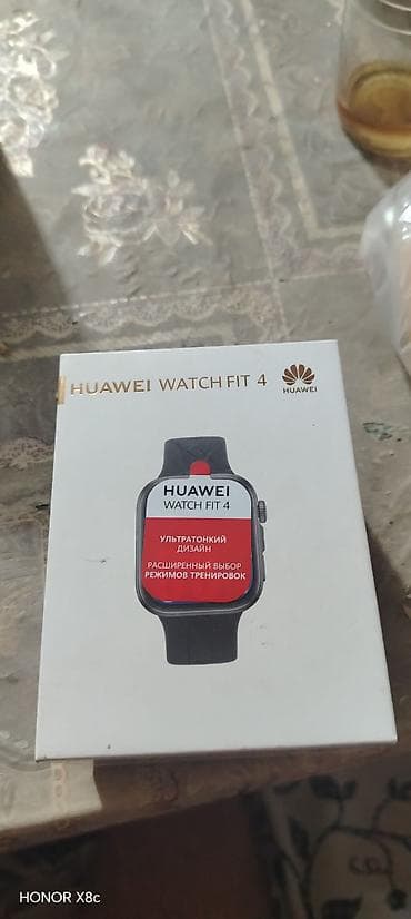 agilli saat: Huawei Watch Fit 4 – ağıllı saat Xüsusiyyətlər: - Dördbucaqlı rəngli — 4