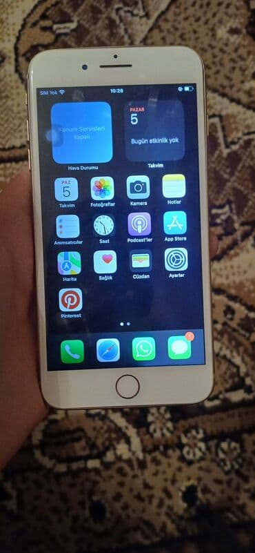 iphone 8 plus qiyməti: IPhone 8 Plus, 64 GB, Qızılı, Barmaq izi — 1