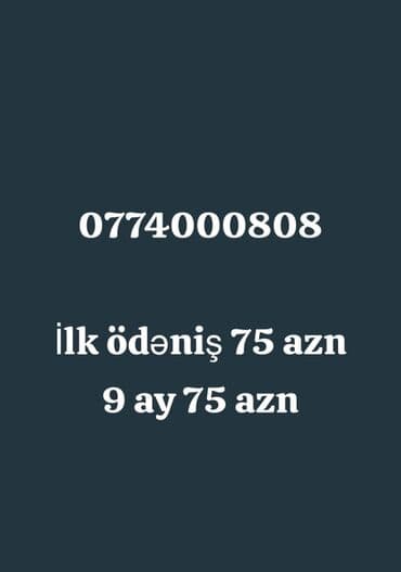 İlkin ödəniş 75 AZN təşkil edir, sonrakı ödənişlər isə 9 ay ərzində