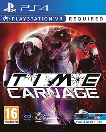 oculus vr: Ps4 time carnage VR oyun — 1