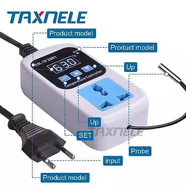 termo dacik: Termostat Termorequlyator İnkubator Temperaturun ölçülməsi diapazonu — 4