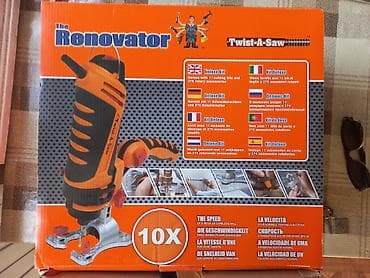 The Renovator Twist-A-Saw – Deluxe Kit Çoxfunksiyalı elektrikli alət