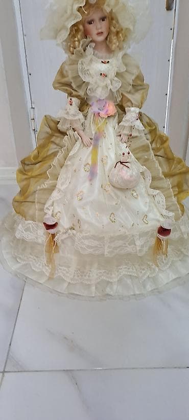 boks kiseleri: Əntiq kukla, 2023 il, Farfor, Rusiya, Vəziyyəti: Yaxşı — 2