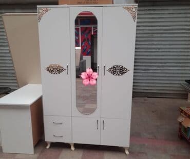 Dolablar: Yeni, Açılan, 3 qapılı Düz dolab, Qarderob, paltar dolabı, Azərbaycan — 19