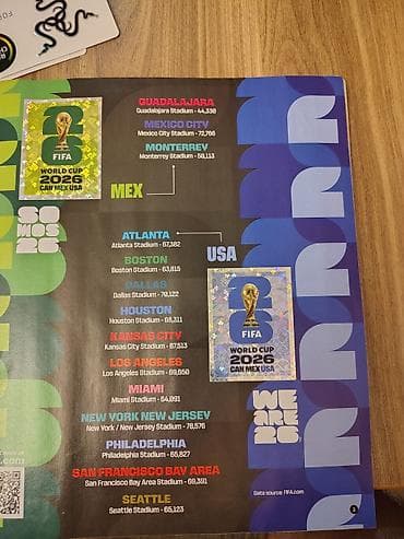 Спорт и хобби: Wc26 resmi stiker albomu bütün albomun videosunu isteyen olsa — 5
