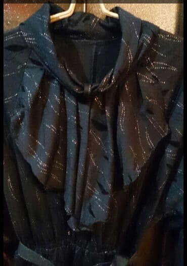 танцевальные группы на свадьбу: Təzə qara zərli şifon don. Razmer M-L. Uzunlugu dizdən aşagı-75 man — 1