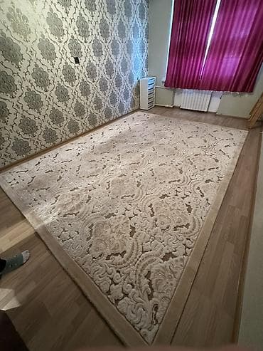 Ламинат: SANAT HALI xalça, bahalı xalça, olcu 4x3 metr. Yuyulmağa ehtiyacı var — 2