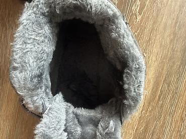 Botinkalar: Мужские зимние теплые ботинки до щиколотки с меховой отделкой — 3