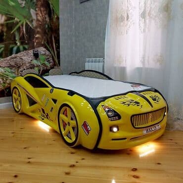 3d светильник: Новый, Готовый, Кровать-машина, С матрасом — 5