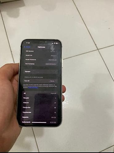 продать бу холодильник: IPhone X, 64 ГБ, Серебристый, Face ID — 4