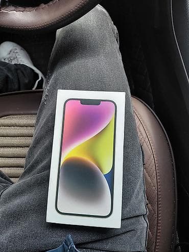 macbook pro m3: IPhone 14, 128 GB, Ağ, Face ID — 1