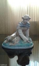 şuşa qalası maketi: Фарфоровая скульптура «ИВАН ЦАРЕВИЧ и ЛЯГУШКА», изготовленная на — 1