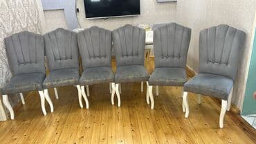 пластиковые стулья: *📌6 ədəd stul satilir* *💸qiyməti 220₼* *🏠ünvan Hövsan qu§culuq — 1