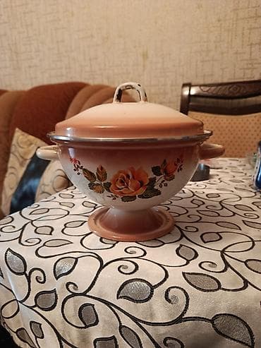 Супницы, 1 шт., цвет - Белый, Металл