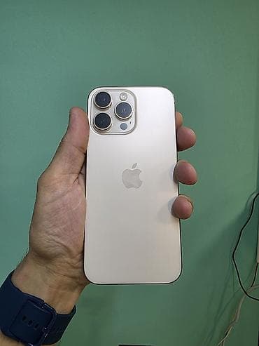 iphone plus 7: IPhone 16 Pro Max, Qızılı, Face ID — 1