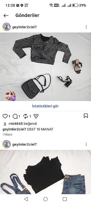 suni kurk: - Qadınlar üçün süni kürk jilet - Rəng: tünd göy/qara tonunda - Daxili — 4