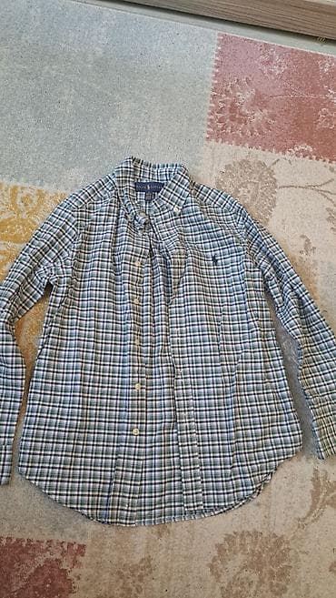 koynəy: Köynək, Ralph Lauren, L, rəng - Yaşıl — 1