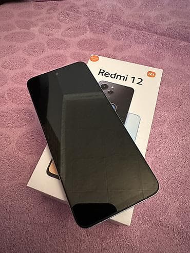 sq 93 mini: Redmi 12, 128 GB, rəng - Mavi, Barmaq izi — 7