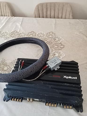 Audio: Sony Xplod avtomobil gücləndiricisi + aksesuarlar - Model: Sony Xplod — 2
