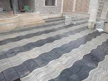 Ev və bağ: Dekorativ bardür və tamet - Material: vibro-press texnologiyası ilə — 3