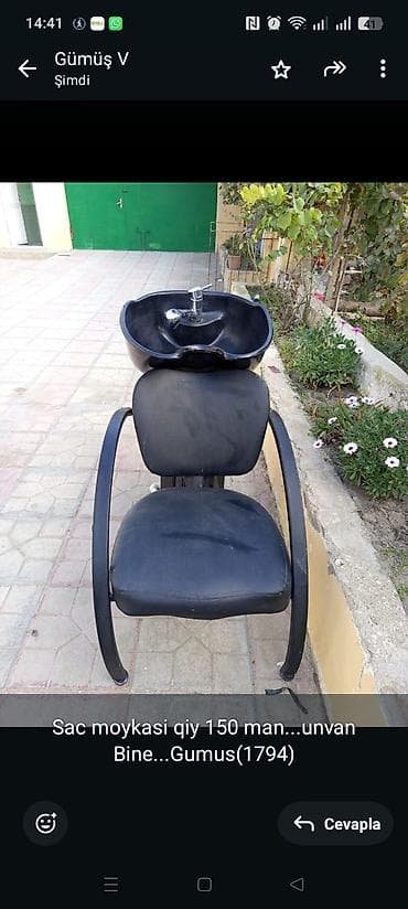 Sac moykasi qiy 150 man. unvan Bine. Gumus(1794) lalafo.az -da Sac moykasi qiy 150 man. unvan Bine. Gumus(1794)
