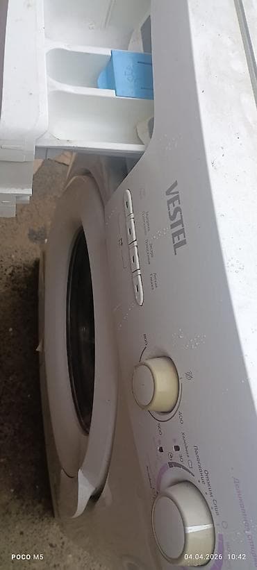 rusça azerice: Vestel AURA 800 T SLIM paltaryuyan maşın Xüsusiyyətlər: - Ön — 2