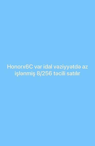 go pro 8: Honor X6c, 256 GB, rəng - Qara — 1