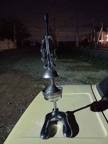 сушилка для посуды баку: Manual sitrus şirəçəkən (press) - Material: metal gövdə və ayaqlıq — 2