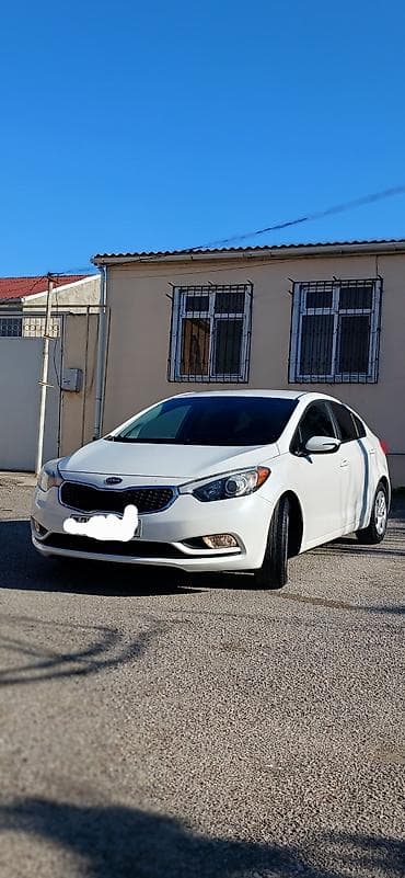 kia sou 2013: Kia Cerato (Forte) sedan – ağ rəng, Azərbaycan nömrə nişanı 77-RT-173 — 8