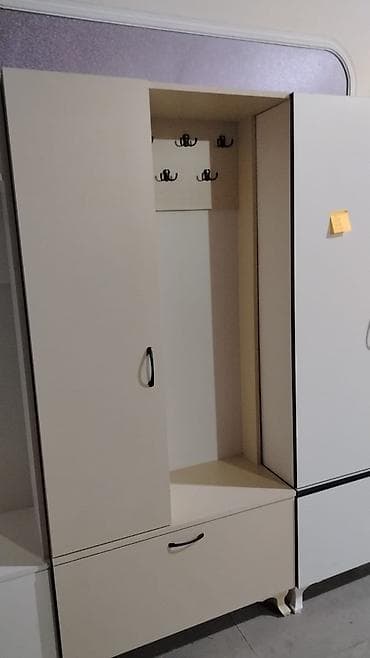 acıq dolab: Yeni, 1 qapı, Rəngli, Digər material, Açılan, Düz dolab — 3