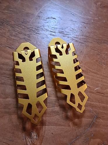 Məhsul: Alüminium qızılı rəngdə dekorativ metal örtüklər (2 ədəd) - lalafo.az -da Məhsul: Alüminium qızılı rəngdə dekorativ metal örtüklər (2 ədəd) -