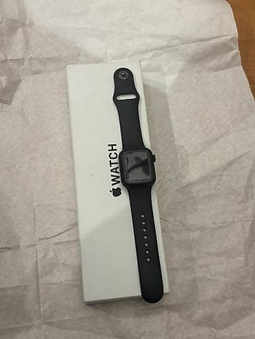 Smart saat, Apple, Sensor ekran, rəng - Qara