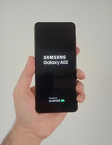 telefon samsug: Samsung Galaxy A02, 32 GB, rəng - Qırmızı, İki sim kartlı — 1