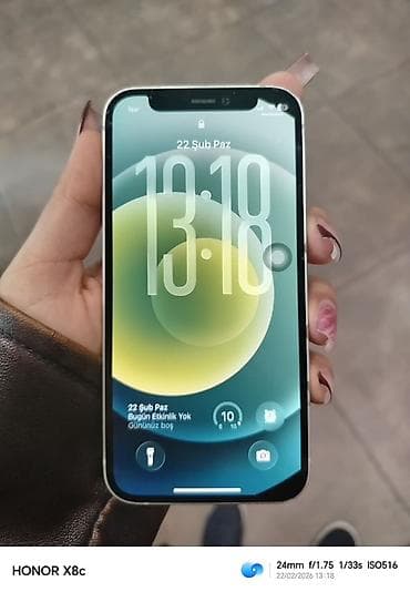 mini android telefonlar: IPhone 12 mini, 64 GB, Alpine Green, Face ID — 2