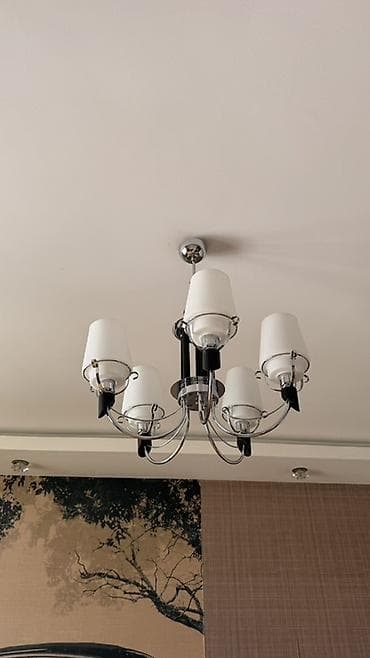 Çılçıraq, 6 lampa, Metal
