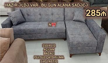 Satılır: *BİRBAŞA İSTEHSALDAN KÜNC DİVAN* Qeyd:*YENİDİR və cəmi 1əd