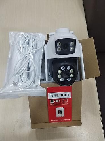 tripod kamera: Ağıllı dönən Wi‑Fi/IP müşahidə kamerası - Pan‑tilt konstruksiya — 2