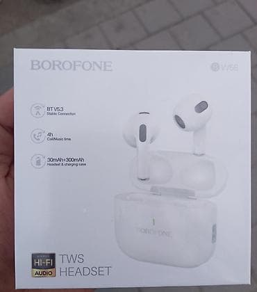 hitachi notebook: BOROFONE BW58 TWS simsiz qulaqcıq - Bluetooth 5.3 – sabit və sürətli — 1