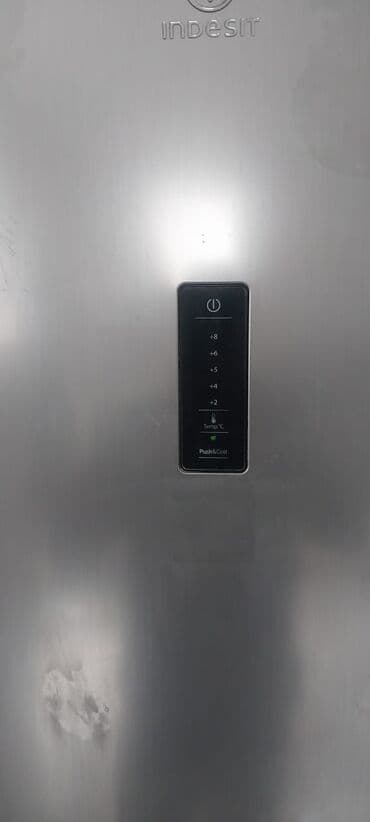 Aspiratorlar: İşlənmiş 2 qapılı Indesit Soyuducu Satılır, rəng - Boz, Dispenserli — 2