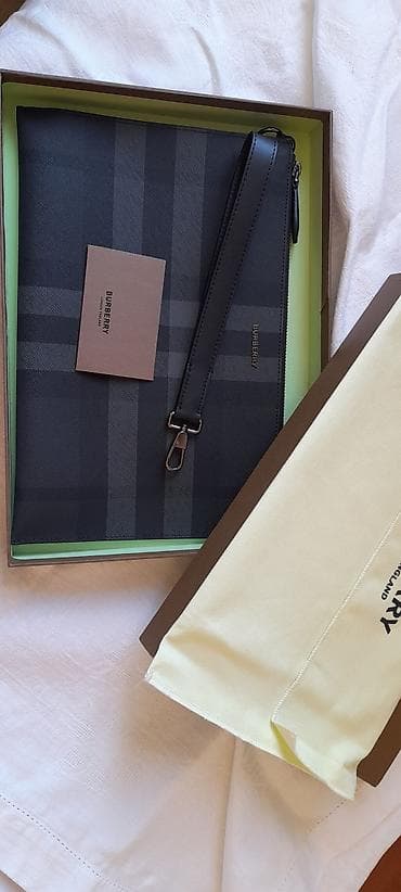 Çantalar: Klatç, Burberry, Yeni — 2