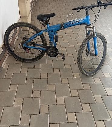 Başlıq:Saf 26 lıq qatlanan dağ velesipetdi Təsvir Saf markalı mavi