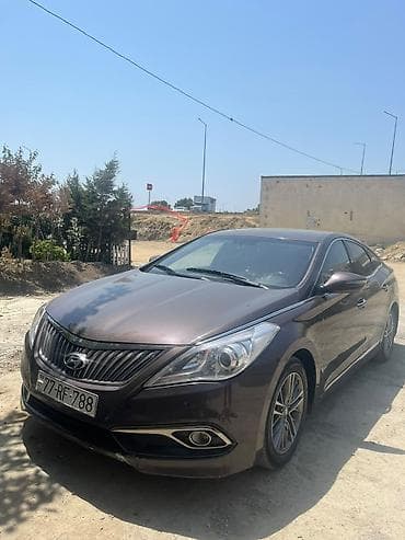 Продажа авто: Hyundai Grandeur sedan - Rəng: tünd qəhvəyi/metalik - Kuzov: 4 qapılı — 5