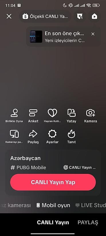 Xidmət: TikTok-da CANLI Yayın Ayarlanması və İdarəetməsi Təsvir: - — 2