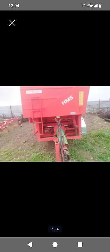 disk aparatı: HMS markalı mobil dən daşıyan/ayıran aqro maşın - Tip: Taxıl — 4