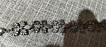 saat qol: Gümüş rəngli zərif qolbaq - Dizayn: Bütün qolbaq boyunca bir-birinə — 3